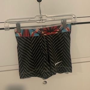 Nike checkered pattern spandex size XS